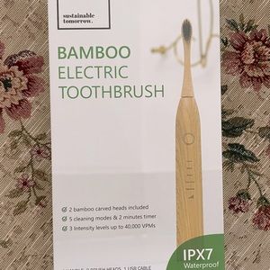 Sustainable Tomorrow: Bamboo Electric Toothbrush